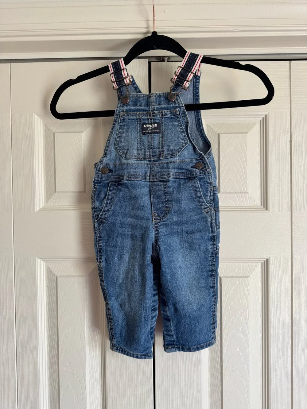 Vintage OshKosh B’gosh Overalls Boys Size 9months
